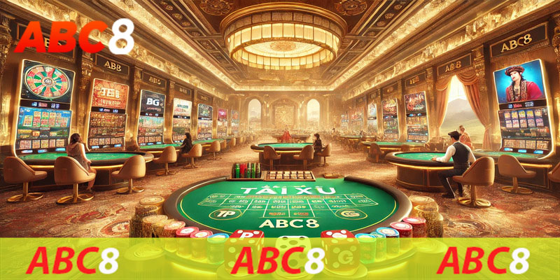 Trải nghiệm tài sản ABC8 trải nghiệm với nhiều sảnh game uy tín